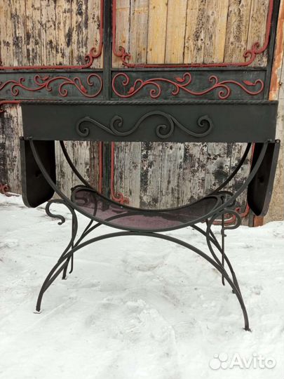 Мангал с 2 столиками