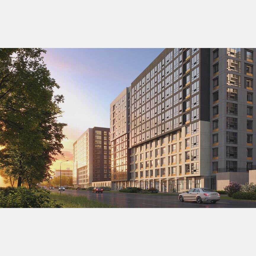 3-к. квартира, 79 м², 15/18 эт.