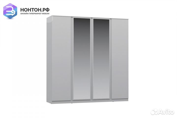 Шкаф Stern 4-х дверный белый