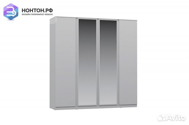 Шкаф Stern 4-х дверный белый