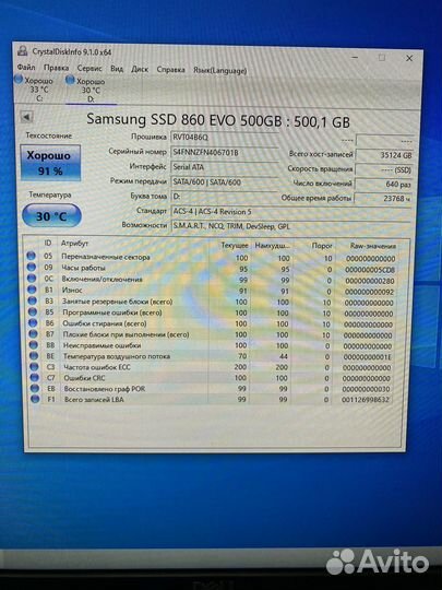 Ssd samsung 860evo