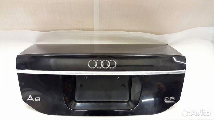 Крышка багажника Audi A6 C6 s-line (чрный)