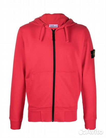 Stone island Compass patch zipped hoodie 771564220