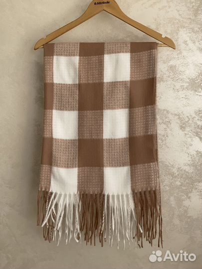 Шарф большой теплый палантин