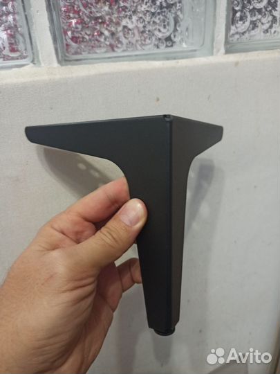 Ножки для мебели 4шт. Черные. Новые