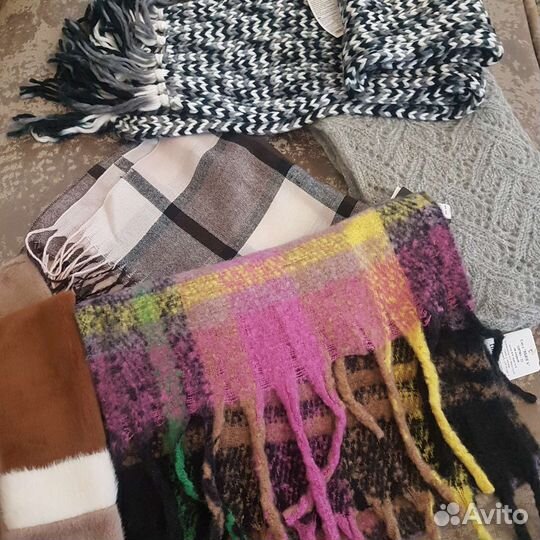 Новые шарфы и палантины разные