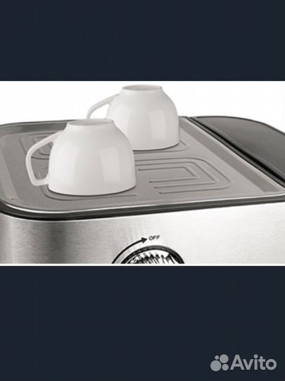 Кофемашина рожковая с капучинатором