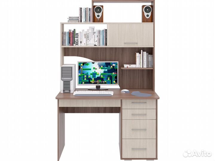 Компьютерный стол ск-56 с надстройкой