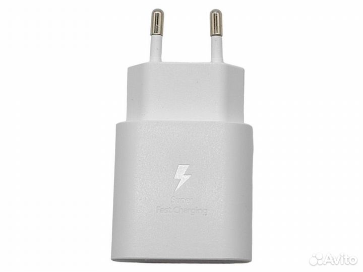 Сетевое зу Samsung USB-C 25W 3A (White) orig copy