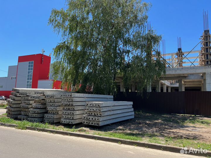 Плиты перекрытия пустотные