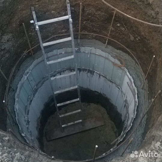 Септик под ключ из жби колец