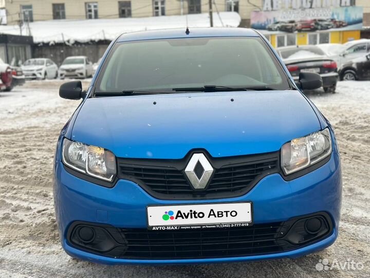 Renault Logan 1.6 МТ, 2017, 134 800 км