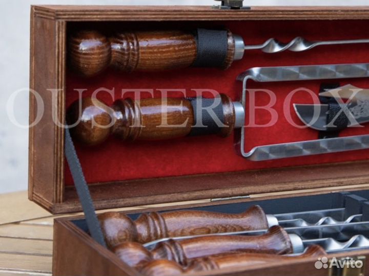 Подарочный набор с шампурами 