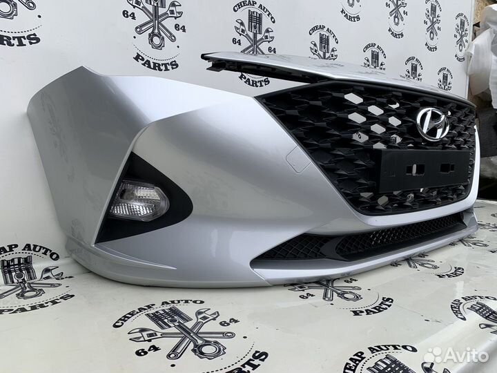 Бампер передний Hyundai Solaris 2 Оригинал