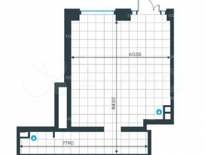 Продам торговое помещение, 48.9 м²