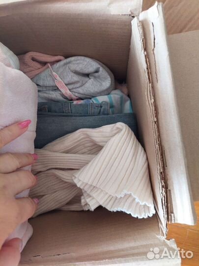 Джинсовая куртка р.40 много одежды на рост 128-152