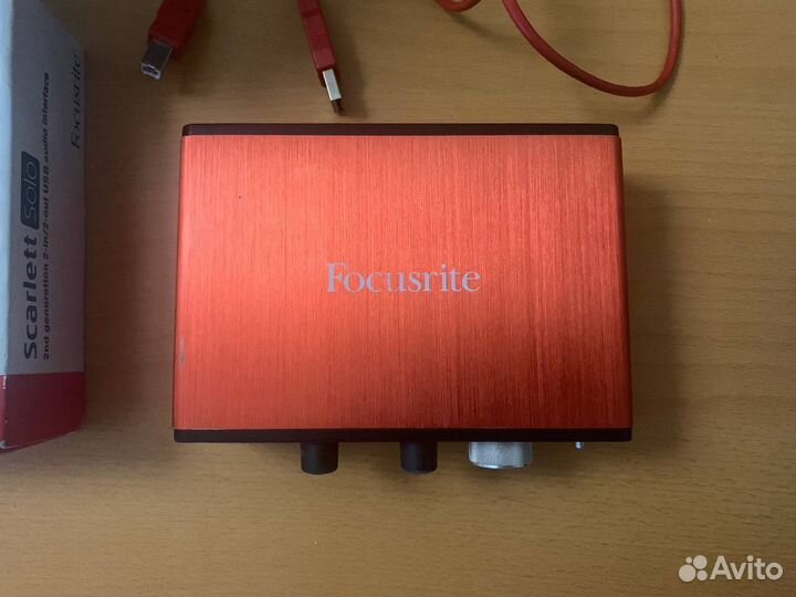 Аудиокарта focusrite solo 2