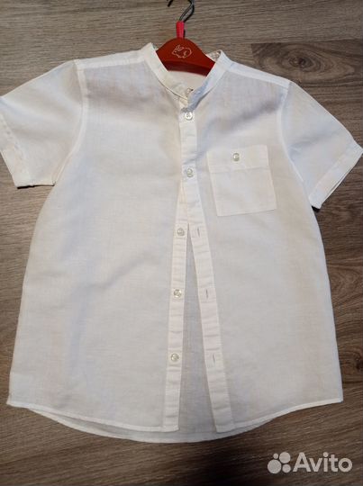 Рубашка на мальчика 134