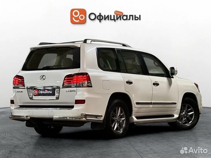 Lexus LX 5.7 AT, 2012, 111 647 км