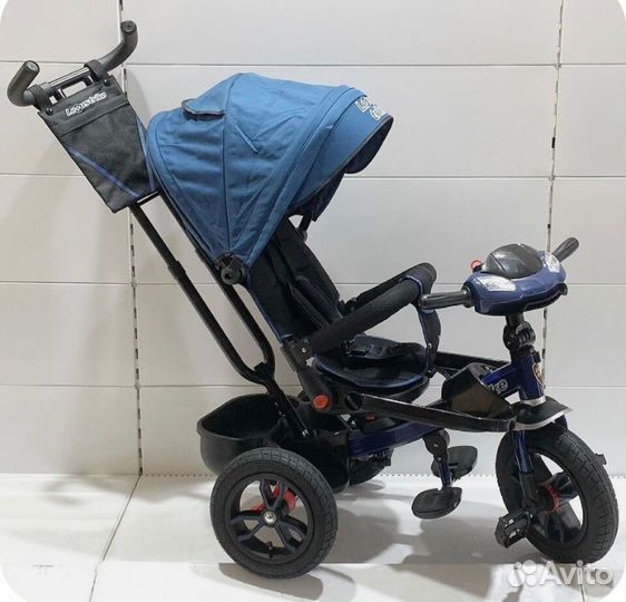 Велосипед коляска с ручкой