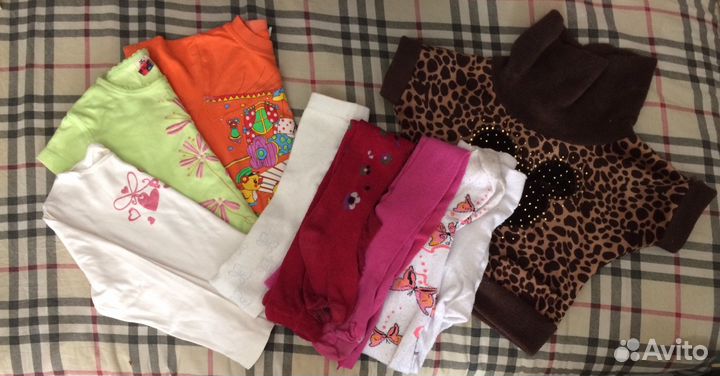 Пакет одежды для девочки 1-2 года