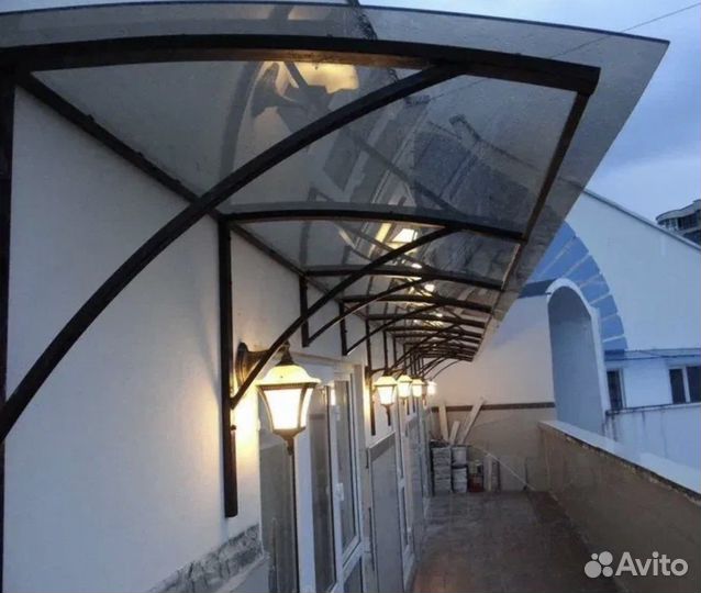 Поликарбонат монолитный 5 мм серый