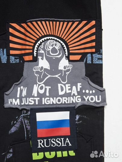 Vetements russian patch