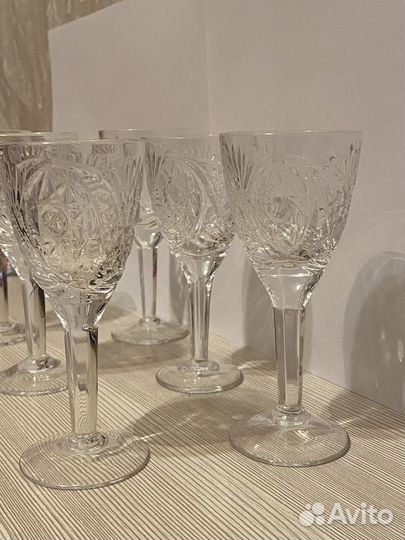 Рюмки хрустальные СССР