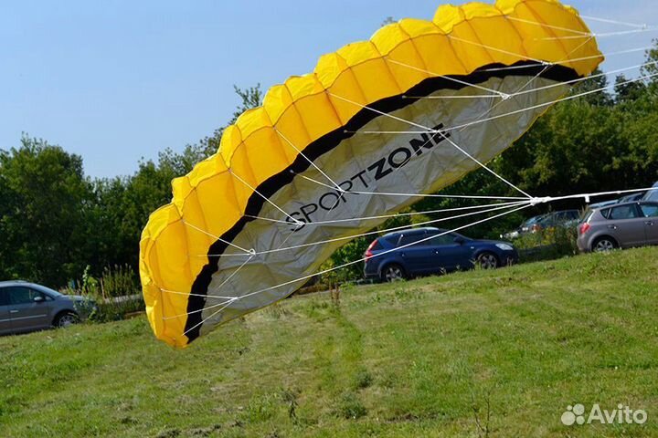 Кайт новый 2,5 м парафойл