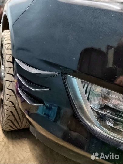 Универсальные Элероны, бампера черные