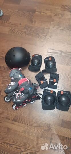 Детские ролики и защита