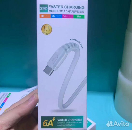 Кабель usb type c, шнур зарядки type-c Android