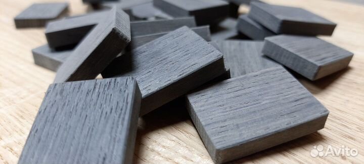 Руны заготовки. Дуб мореный 30*19