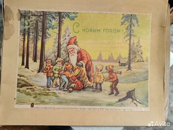 Ёлочные игрушки ГДР и СССР