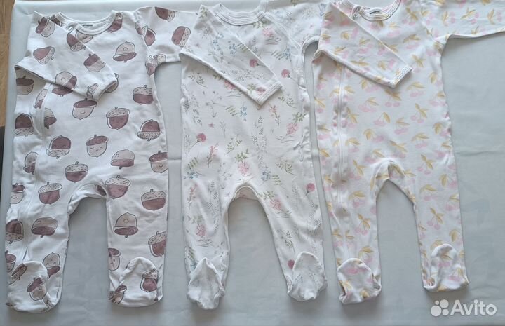 Одежда для девочек пакетом(3-6 мес)