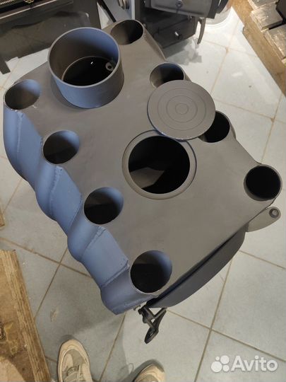 Печь буржуйка отопительно-варочная Булик 150 стекл