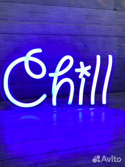 Неоновая вывеска Кофе