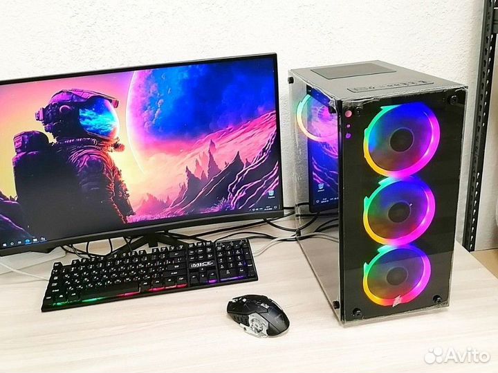 Игровые компьютеры Ryzen, i7, i5, RTX 3050, 3070Ti