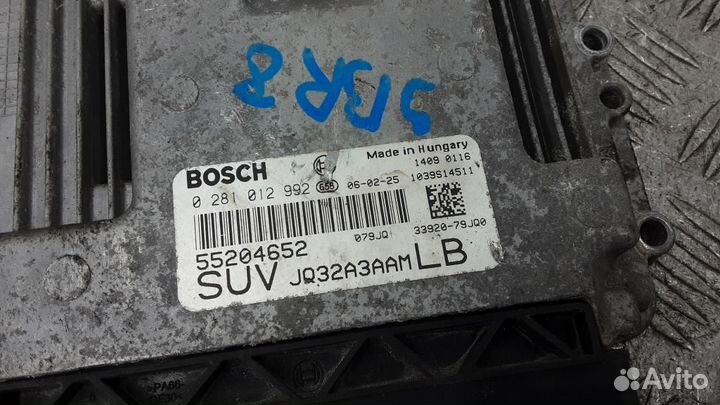 Блок управления двигателем Fiat Sedici