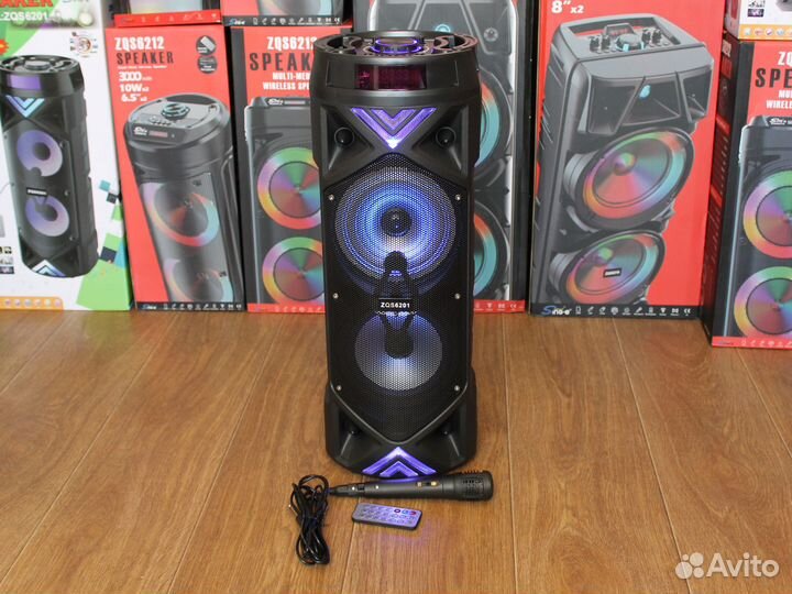 Музыкальная блютуз колонка (усиленная, 30W)