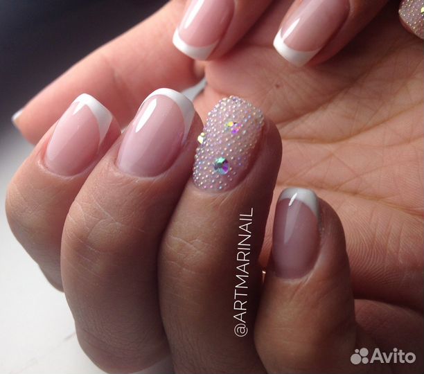 Маникюр, покрытие гель-лак и наращивание