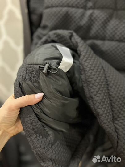 Длинная куртка теплая для девочки 140-146 размер