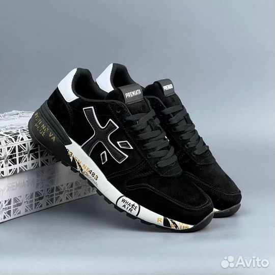 Premiata Mick 4015 Black Замша