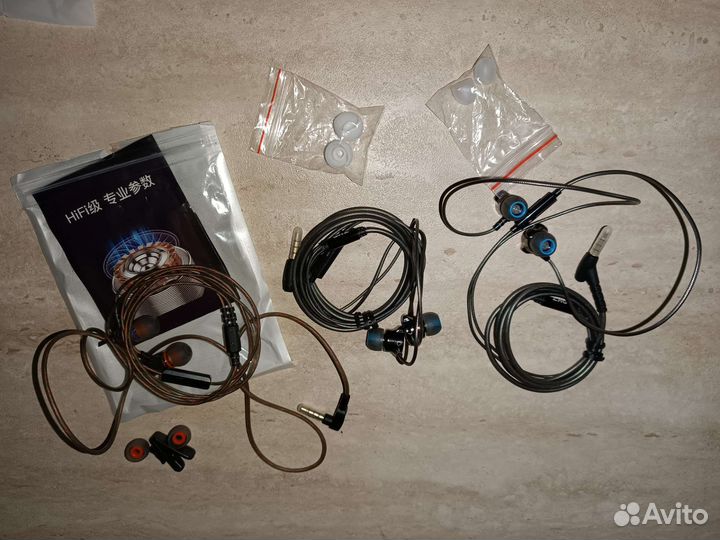 Наушники мощные с басами KZ - DM7