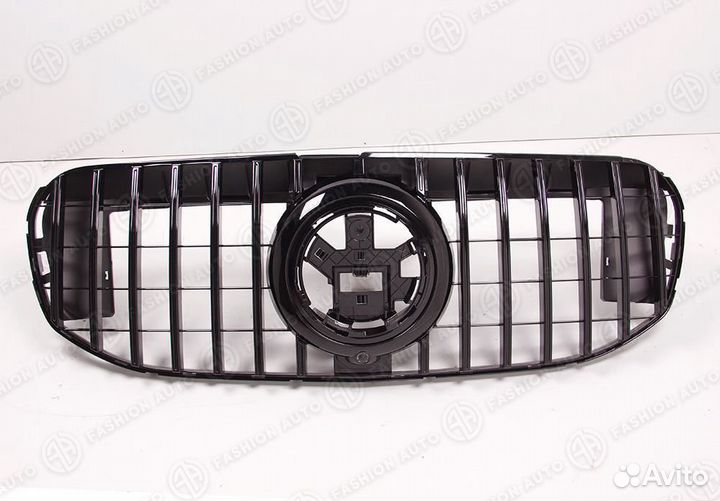 Решетка радиатора GT Mercedes GLS X167 черная