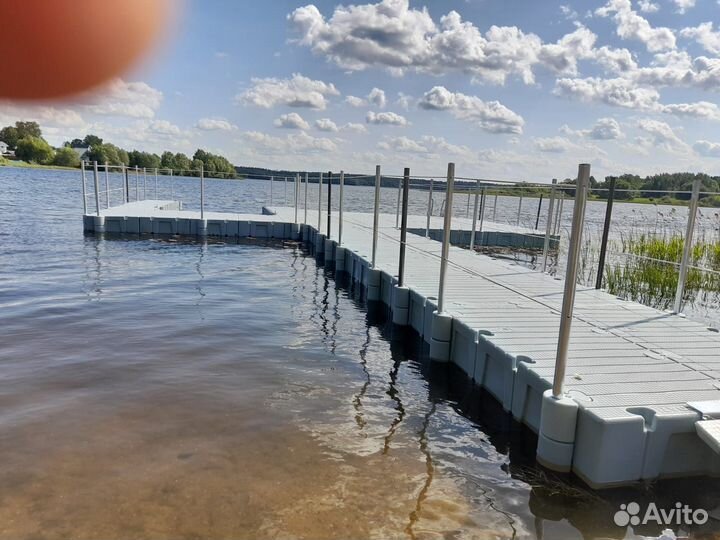 Пластиковые понтоны