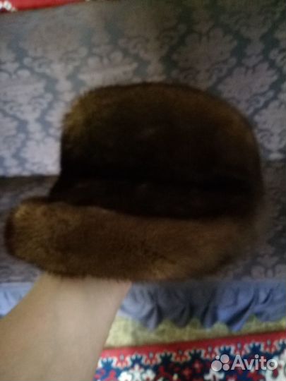 Шапка норковая женская