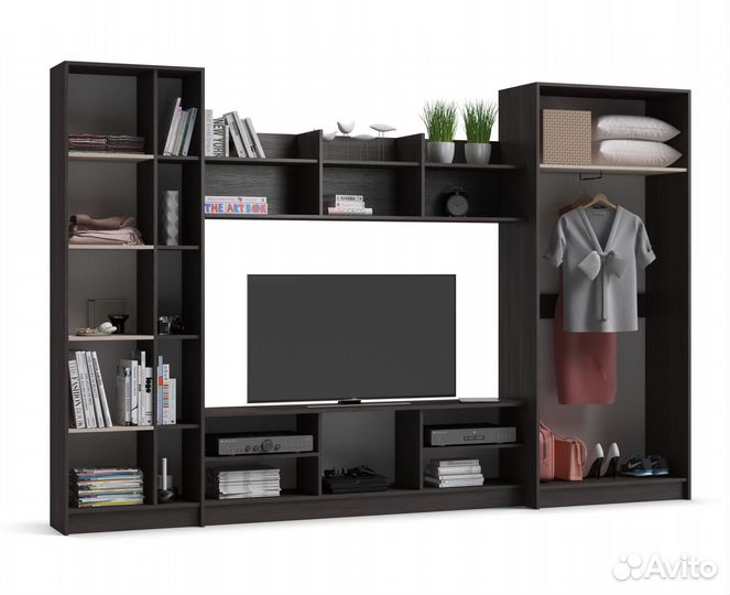 Стенка в гостиную со шкафом