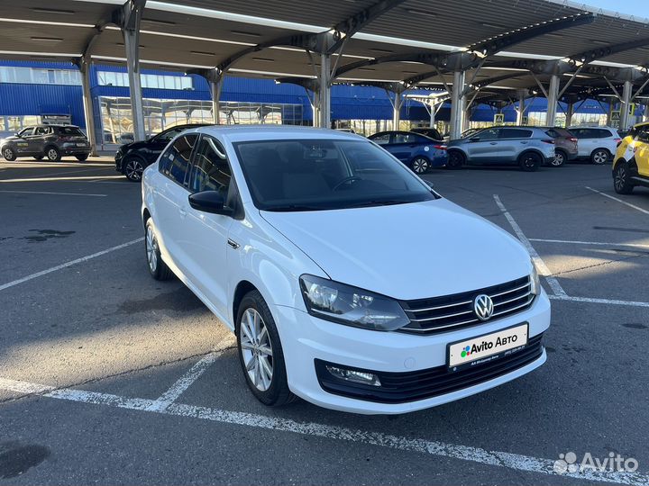 Volkswagen Polo 1.6 AT, 2017, 115 000 км