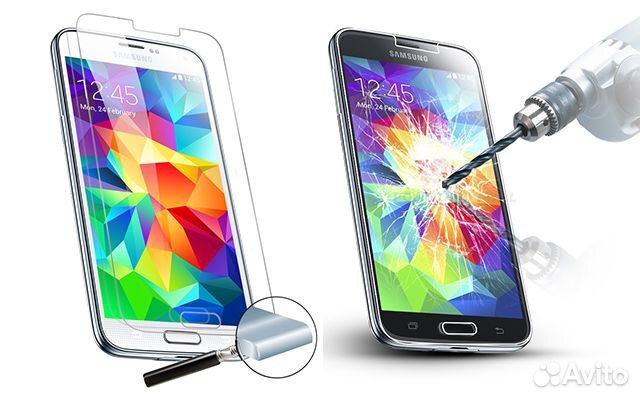 Защитные стекла на samsung